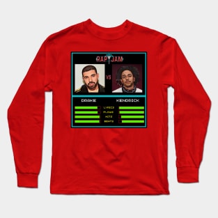 Drake vs Kendrick - Rap Jam Long Sleeve T-Shirt